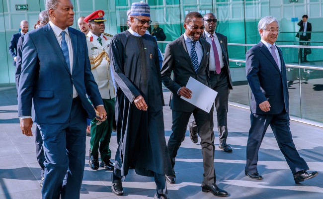 Image result for Buhari demands ICC support against illicit financial flows