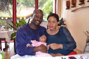 Kayode, Mosun and Daughter