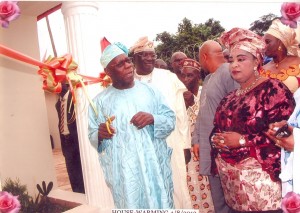 With Chief Olusegun Obasanjo