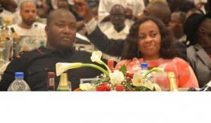 With wife, UCHENNA