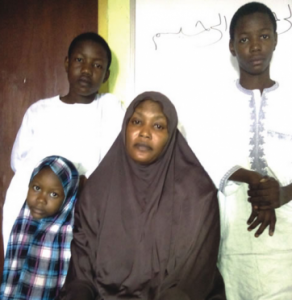 Zainab with children