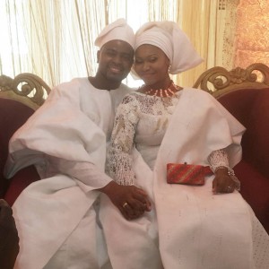 DJ Xclusive and Tinuke Ogundero