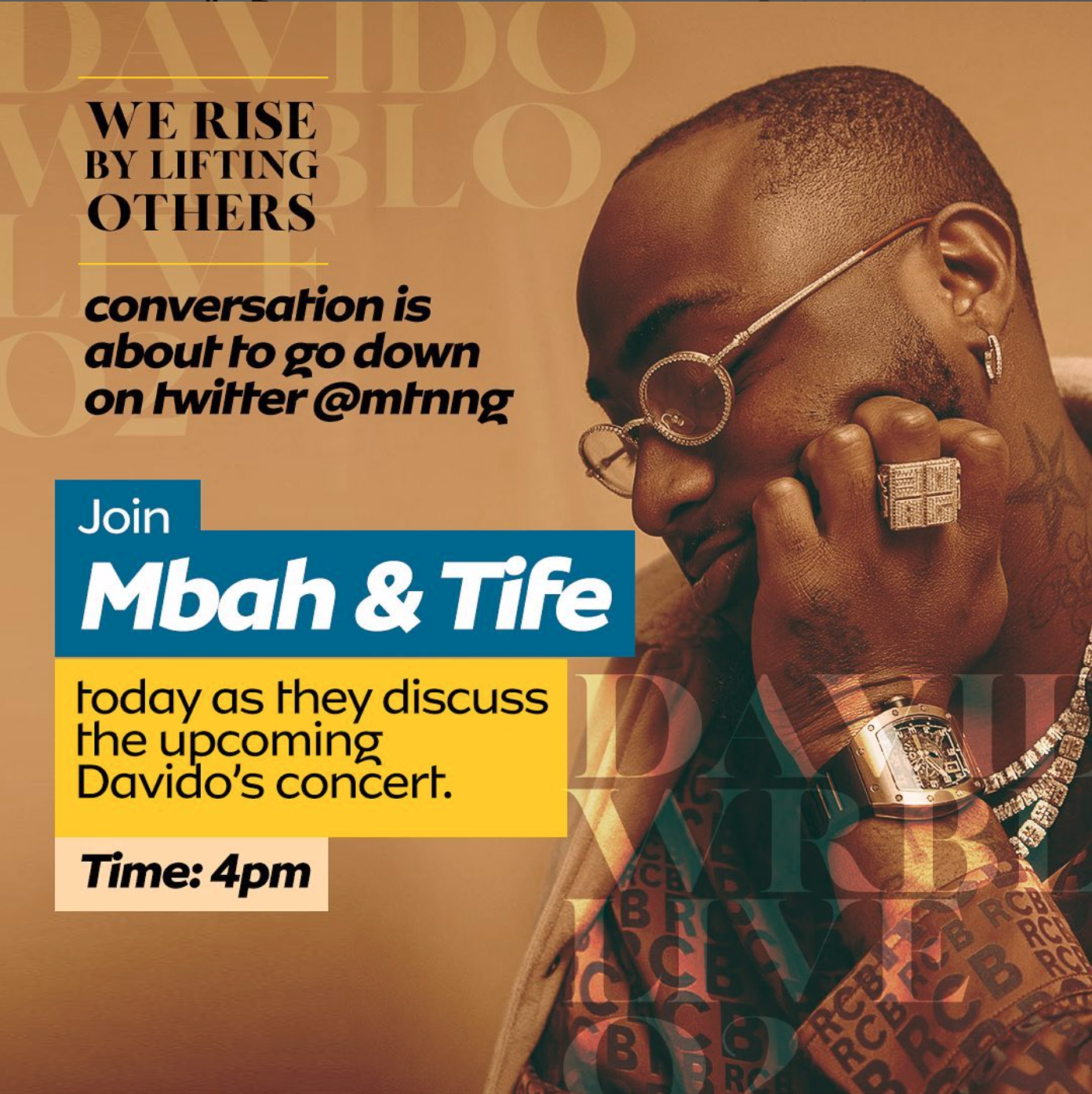 Davido O2 Concert: N50,000 worth of Airtime shared at MTN’s Twitter ...