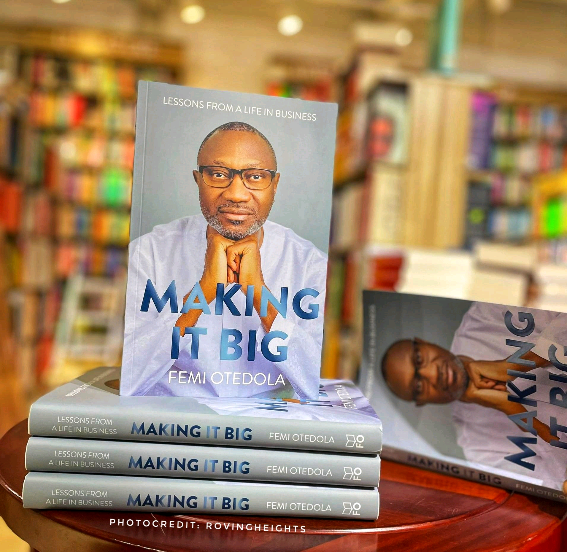 Otedola’s ‘Making It Big’ wins 2nd place at BCA African Business Book of the Year award